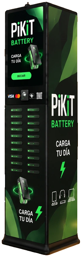 Máquina Pikit Battery, torre