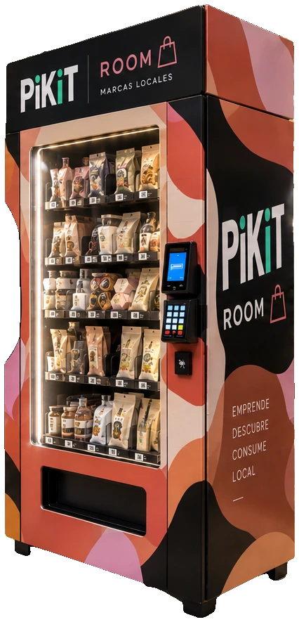 Máquina Pikit Room, vista derecha